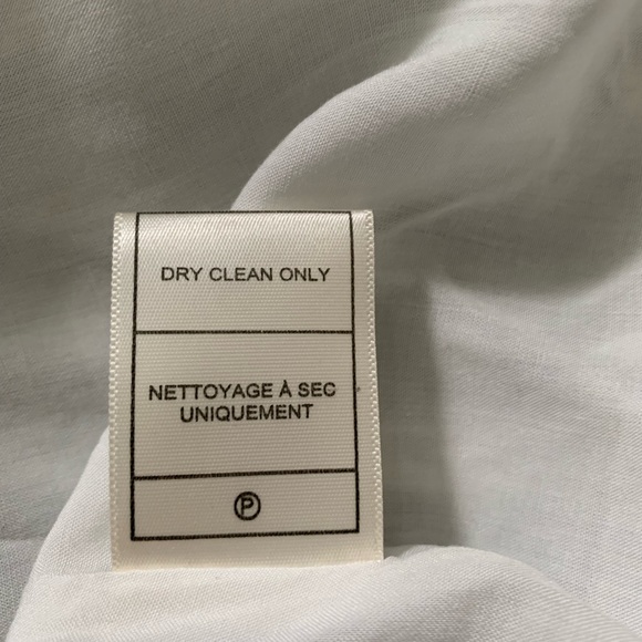 White embroidered dress size medium - Picture 5 of 9